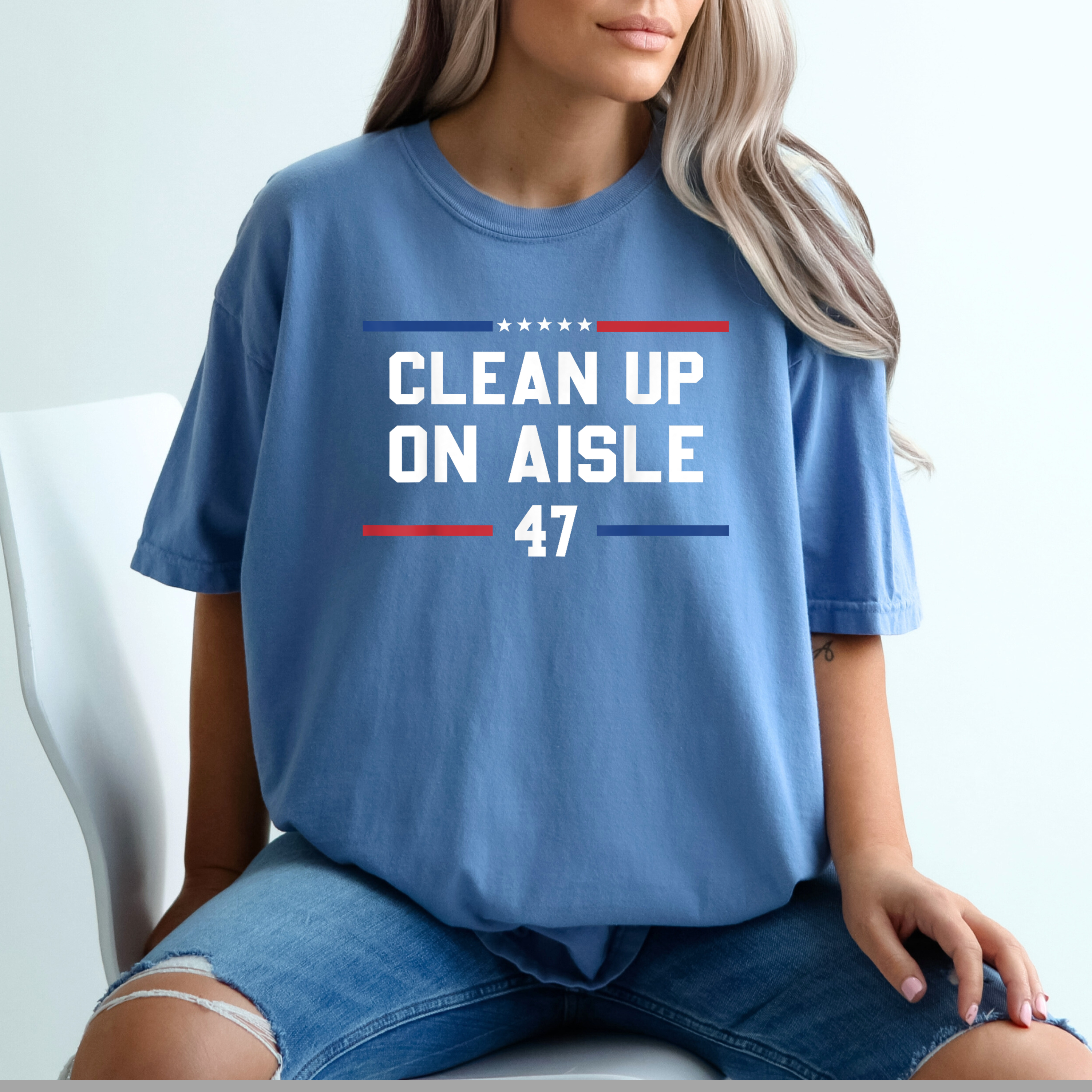 Clean Up On Aisle 47 Graphic Tee