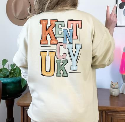 Kentucky Boho Doodle Graphic Tee