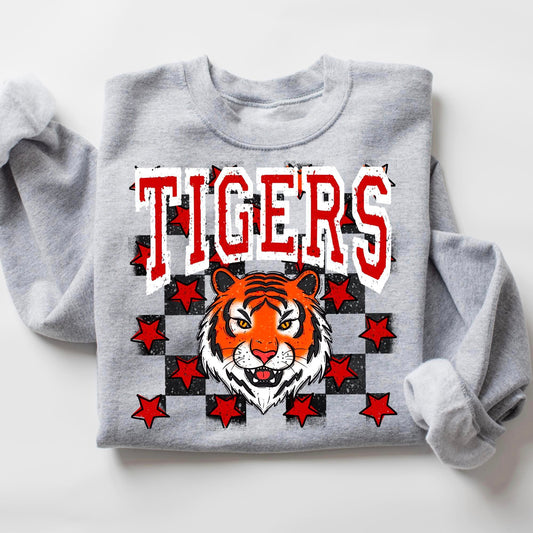 Tigers Retro Varsity DTF Transfer