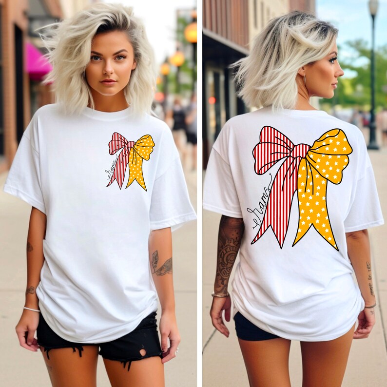 Rams Bow DTF Transfer