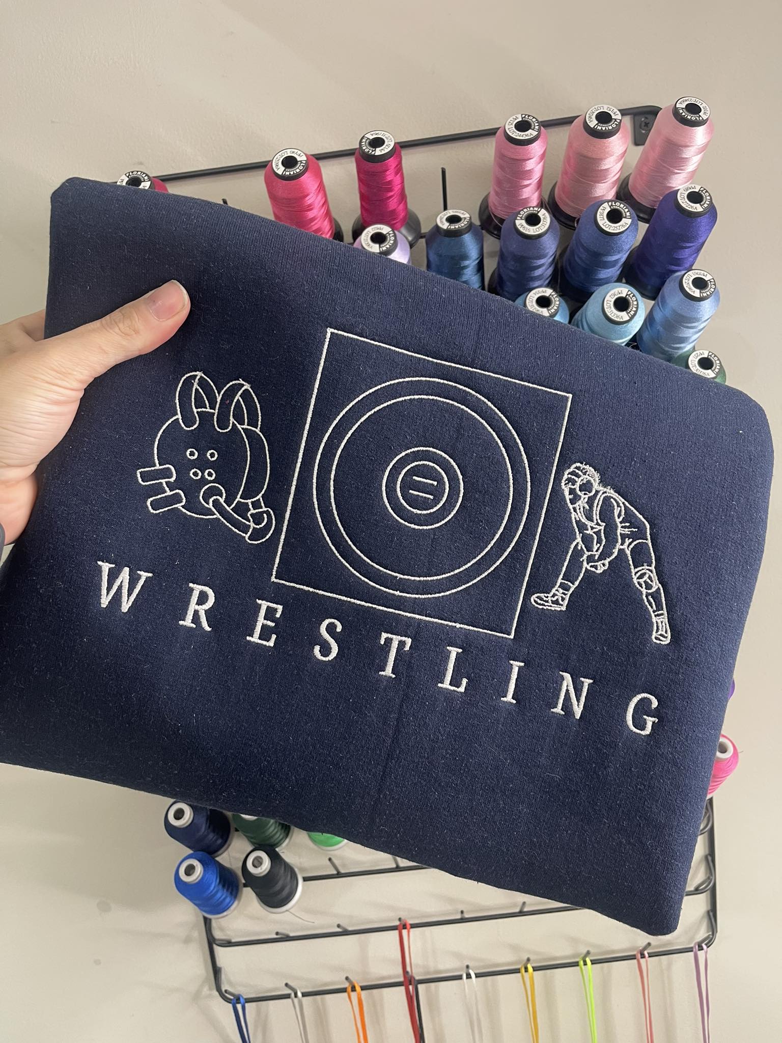 Wrestling Icons Embroidered Shirt | QUICK SHIP
