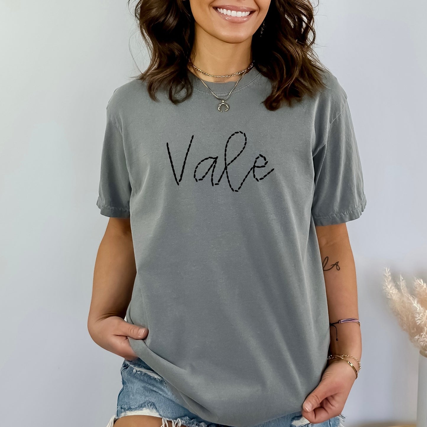 Vale Faux Handstitched DTF Transfer