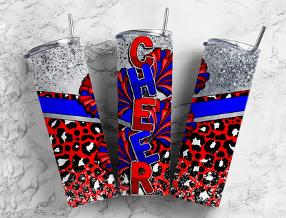 Cheerleader Completed 20oz Skinny Tumbler