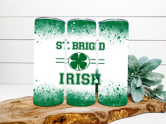 St. Brigid Irish Completed 20oz Skinny Tumbler