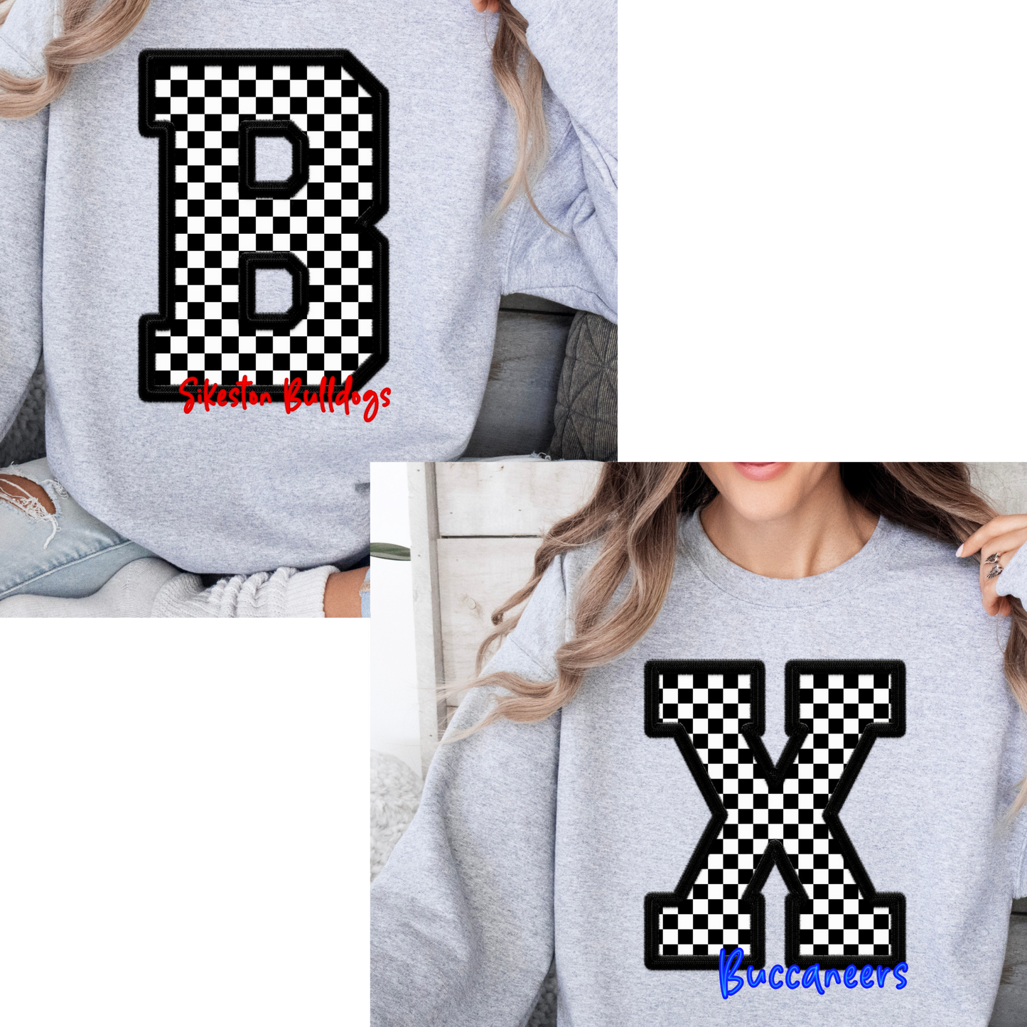 Checkered Neon Mascot Design Mockup- No Physical Item!