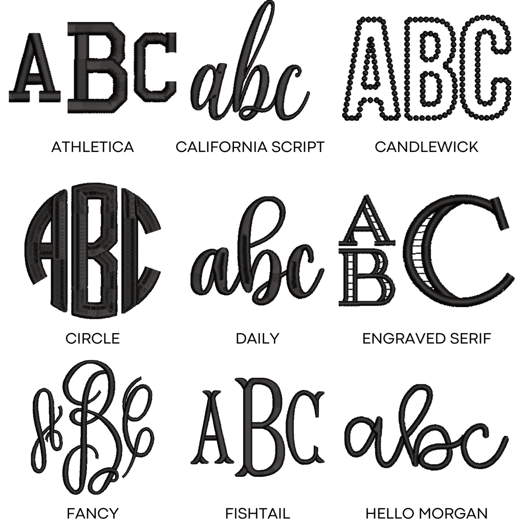 Monogram Embroidered Quarter Zip Unisex Fleece - QUICK SHIP