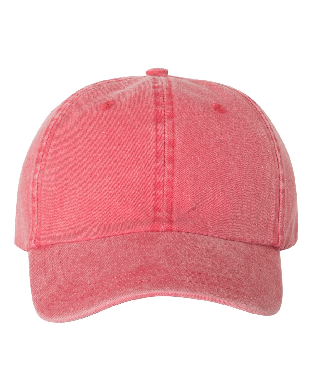 Embroidered Hand Stitch Effect Font on Pigment-Dyed Twill Hat 5-7 Business Day TAT