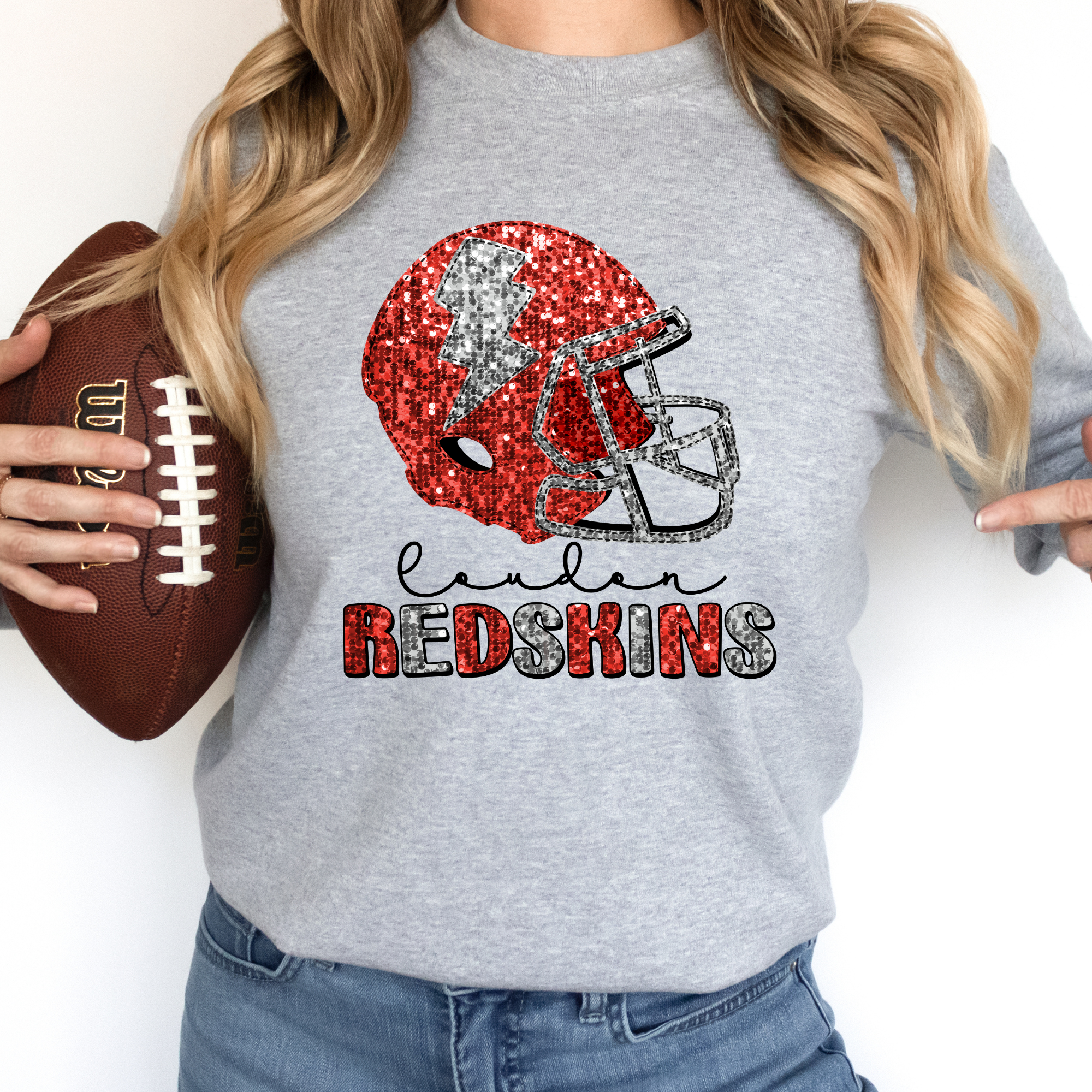 Loudon Redskins DTF Transfer