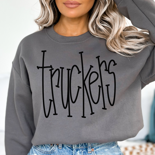 Truckers Hand Lettered DTF Transfer