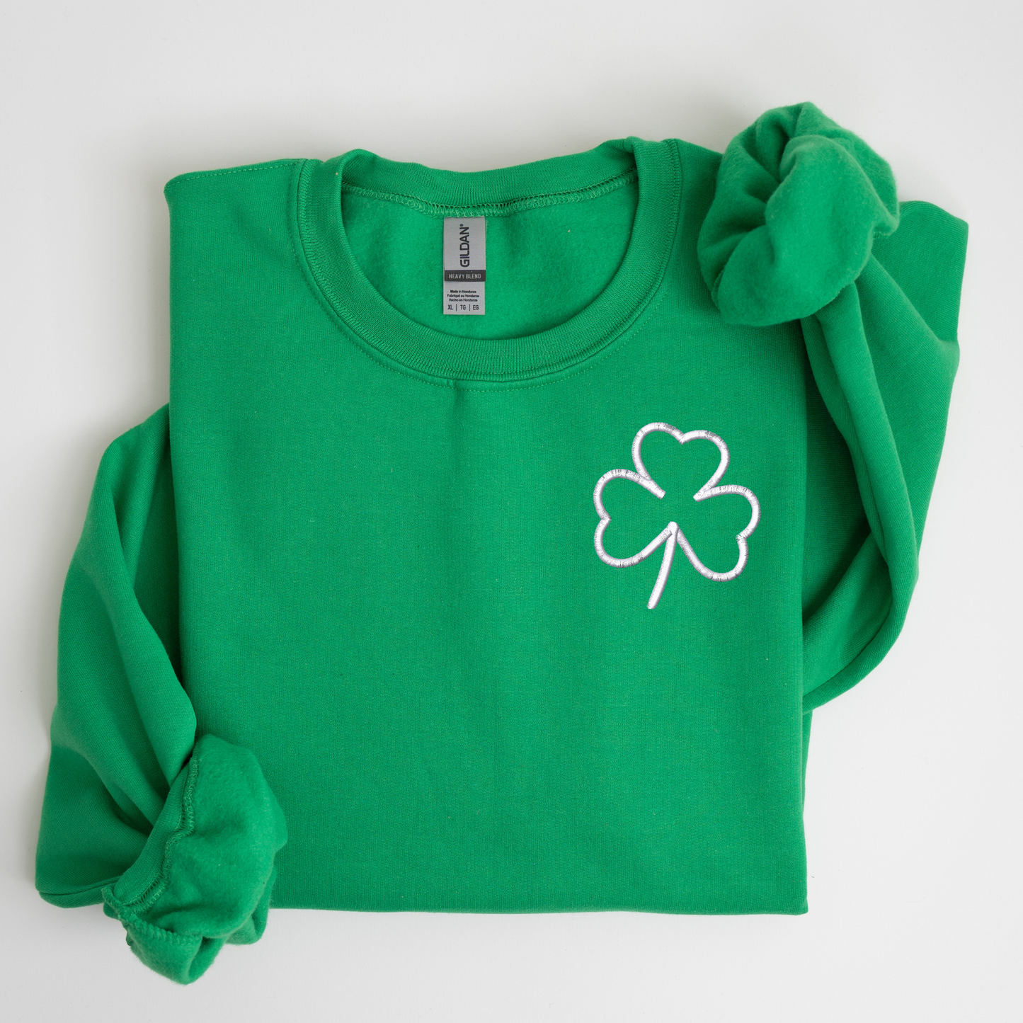 Clover Embroidered Sweatshirt