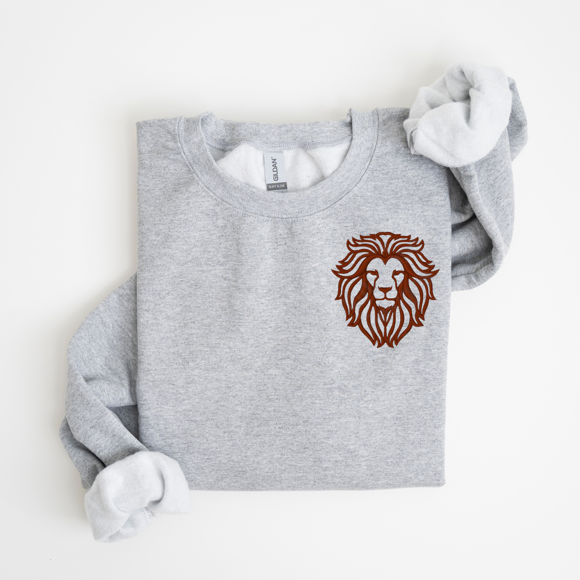 Lions Embroidered Sweatshirt | QUICK SHIP