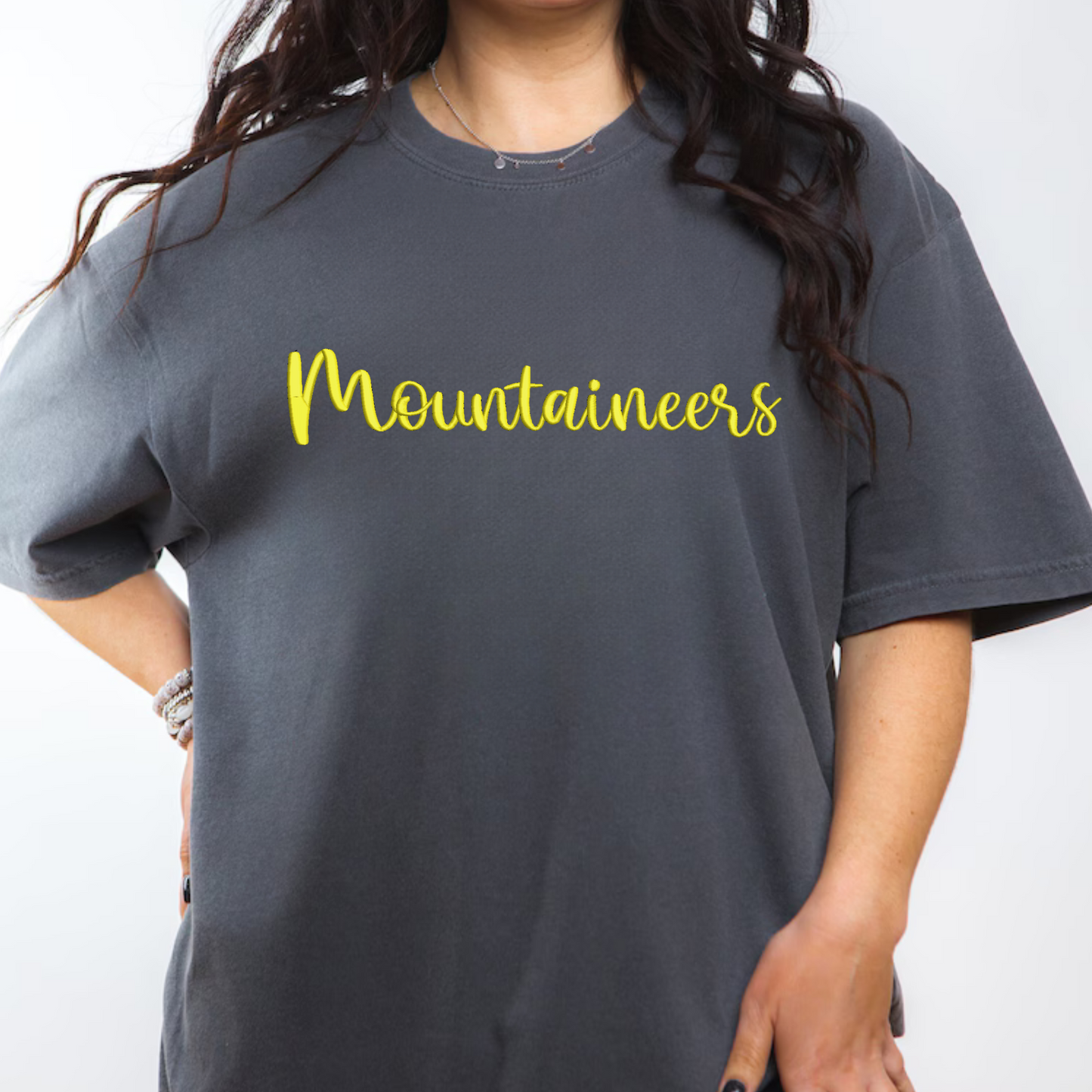 Mountaineers 3D Puff Embroidered CC Short Sleeve/Sweatshirt