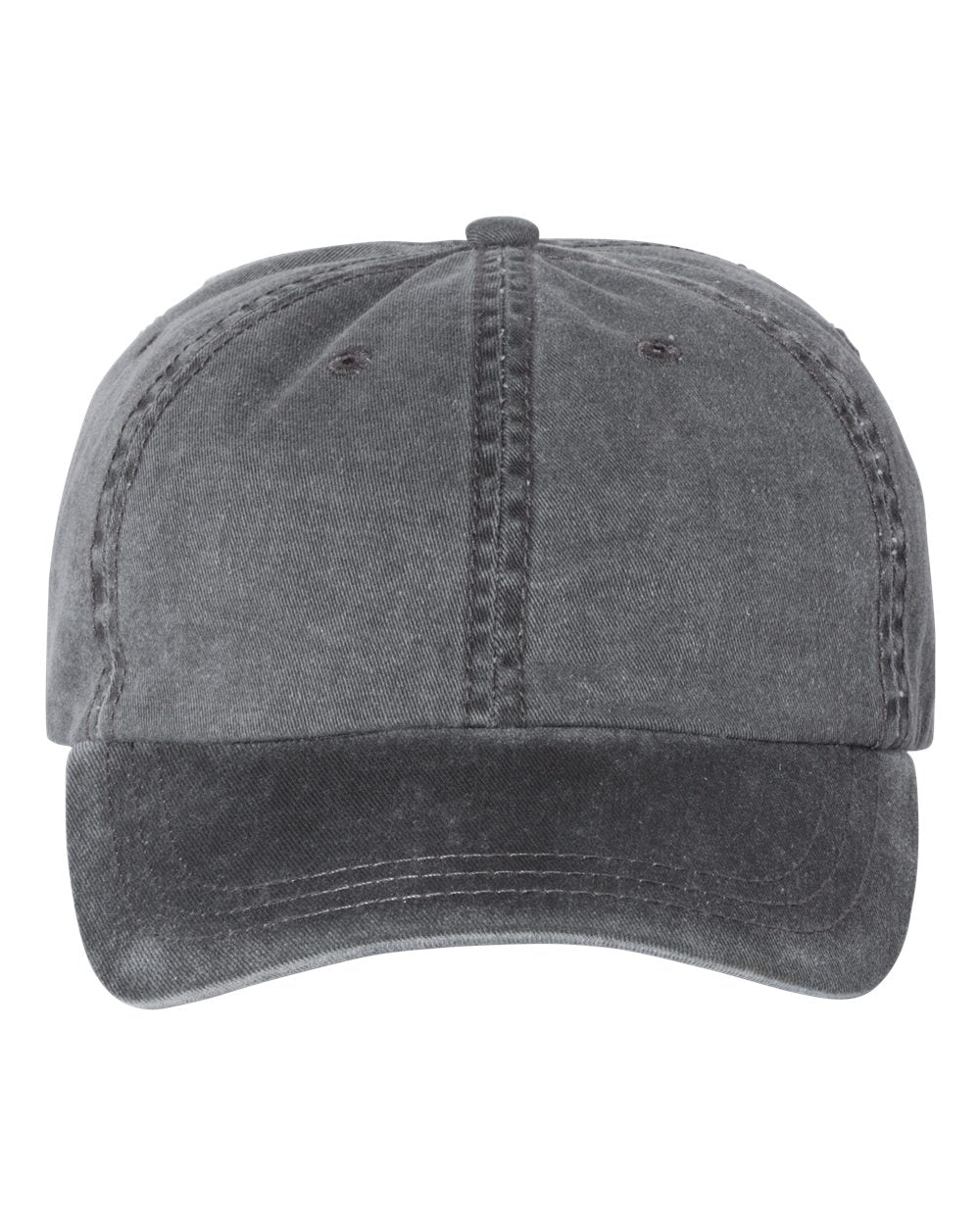 Embroidered Monogram Pigment-Dyed Twill Hat | Quick Ship