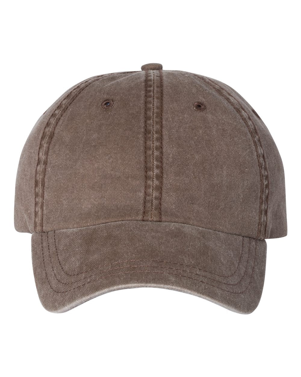 Embroidered Monogram Pigment-Dyed Twill Hat | Quick Ship
