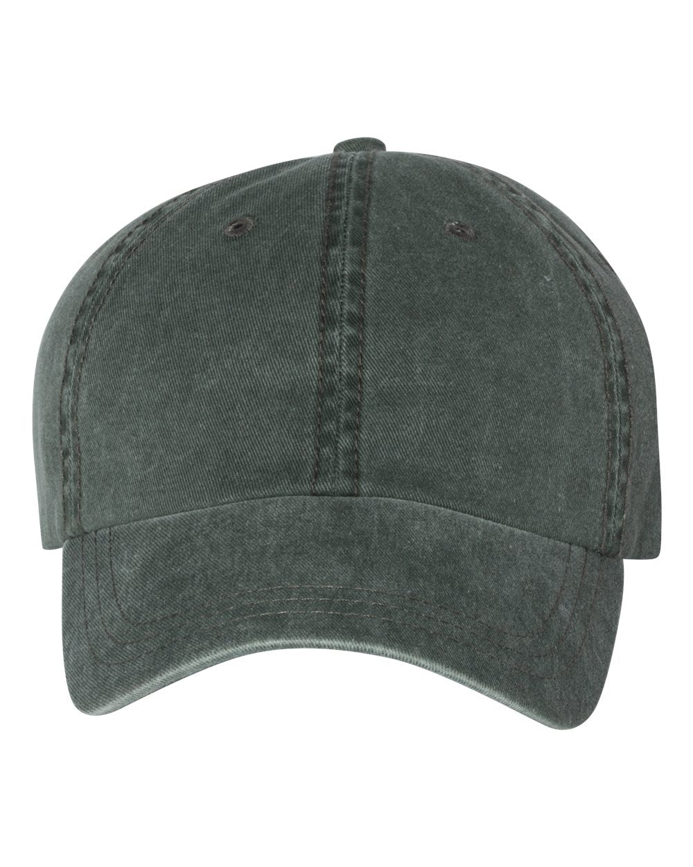 Embroidered Varsity Style Pigment-Dyed Twill Hat | Quick Ship