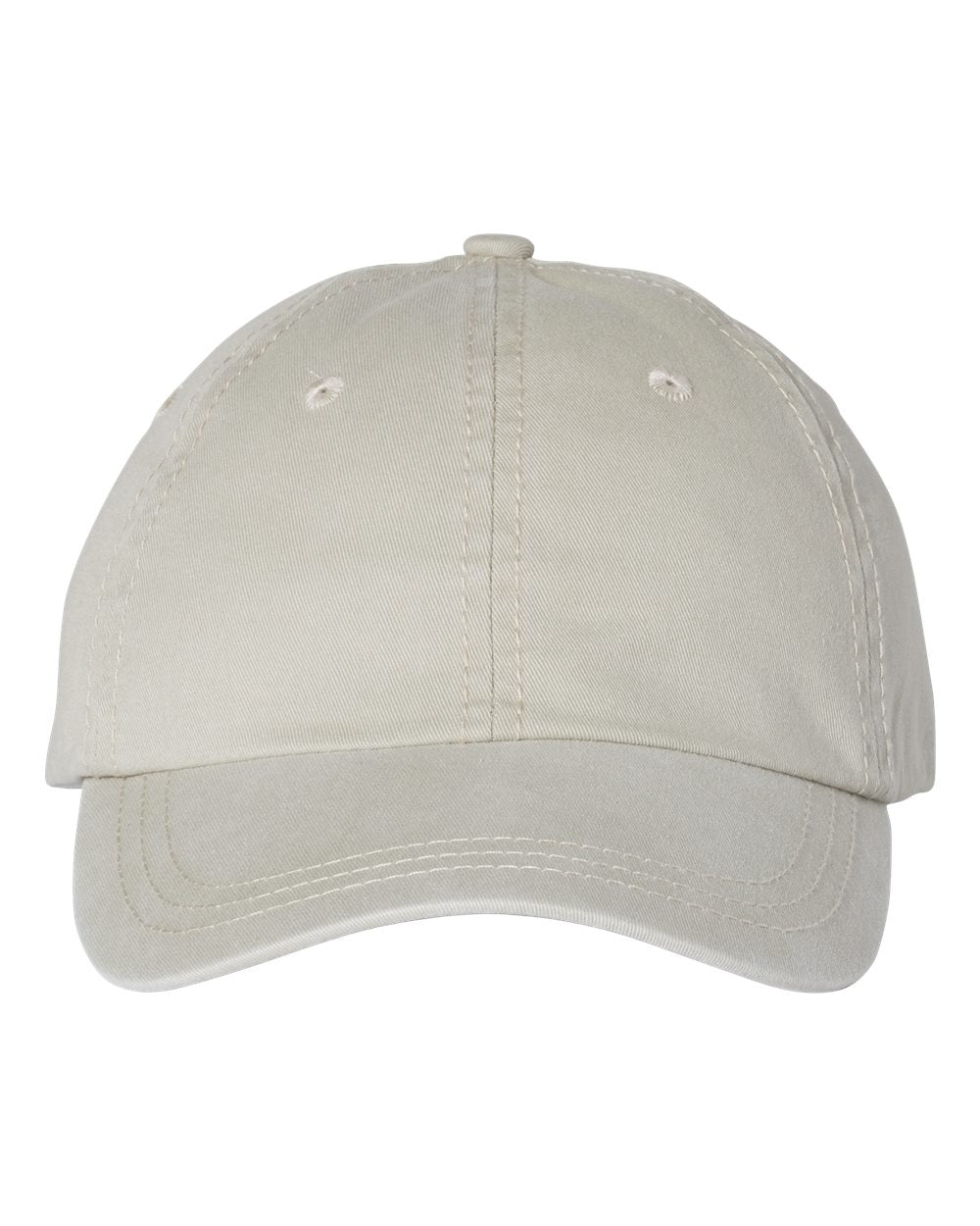 Embroidered Varsity Style Pigment-Dyed Twill Hat | Quick Ship