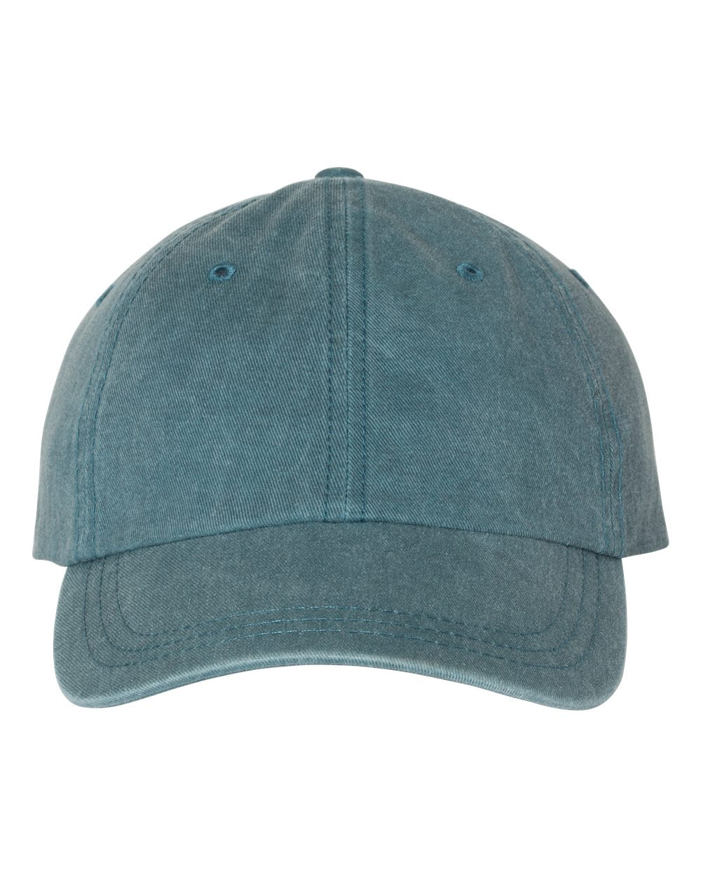 Embroidered Varsity Style Pigment-Dyed Twill Hat | Quick Ship