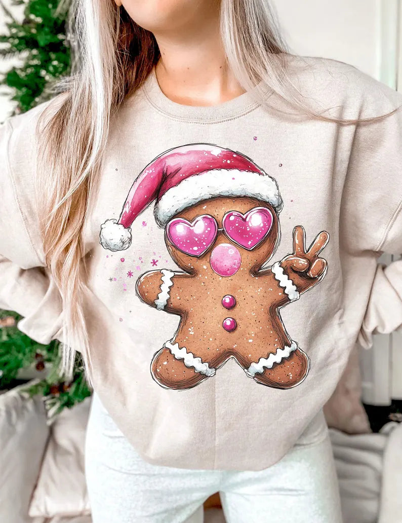 Trendy Gingerbread DTF Transfers