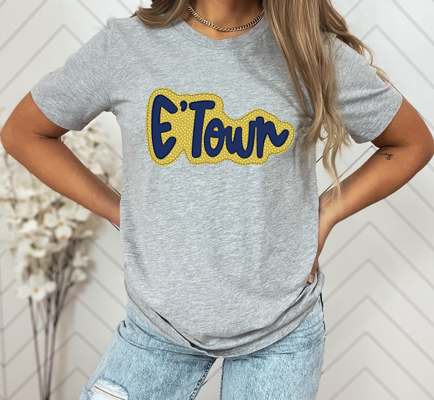 E’town Faux Applique