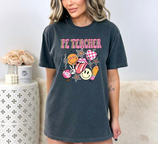 PE Teacher Preppy Graphic Tee