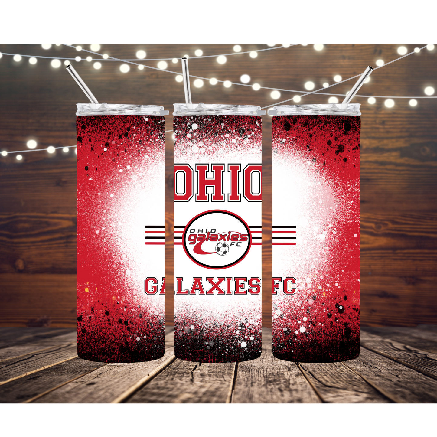 Ohio Galaxies Completed 20oz Skinny Tumbler