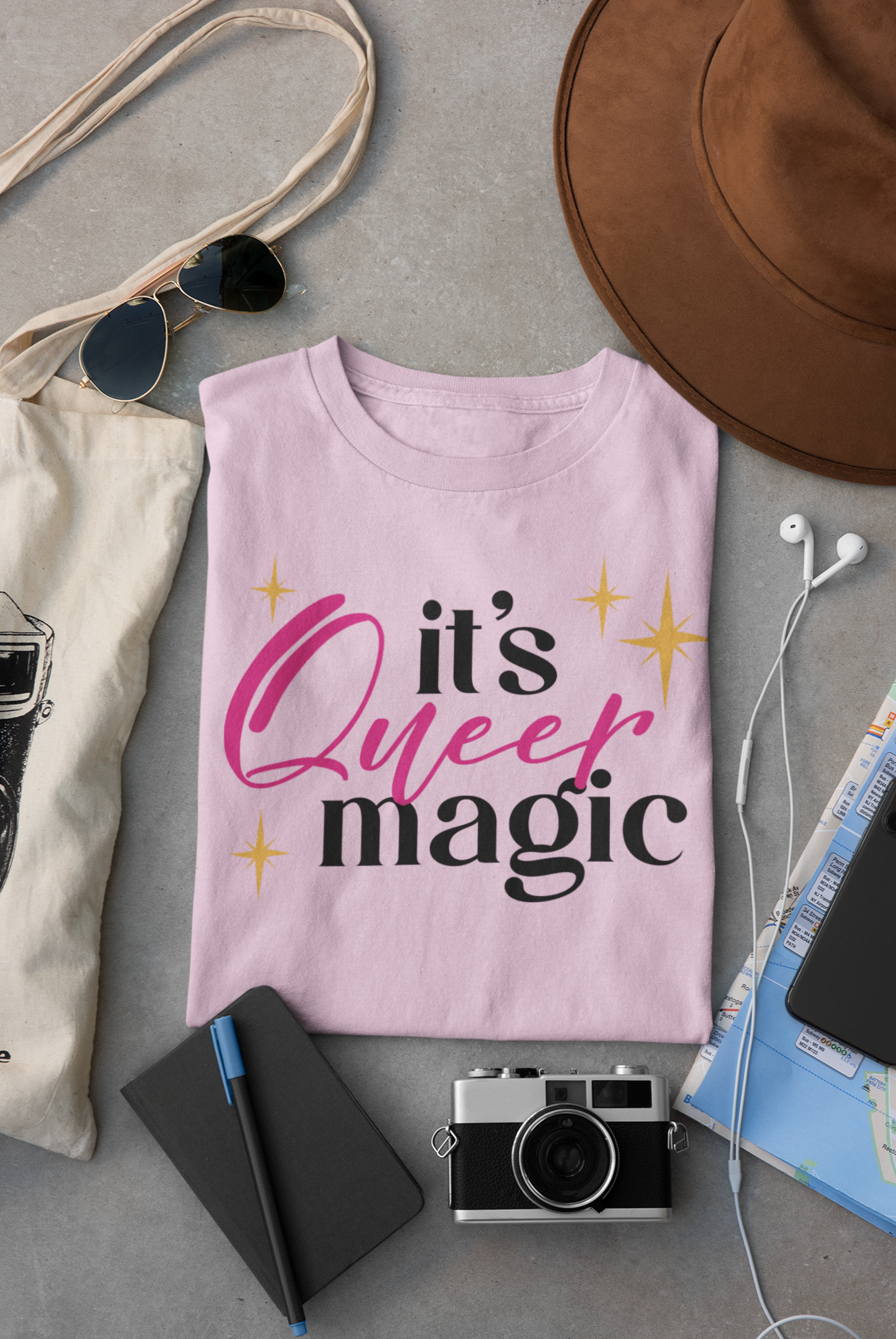 It's Queer Magic Graphic Tee