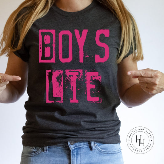 Boys Lie Burnbook Graphic Tee Dtg