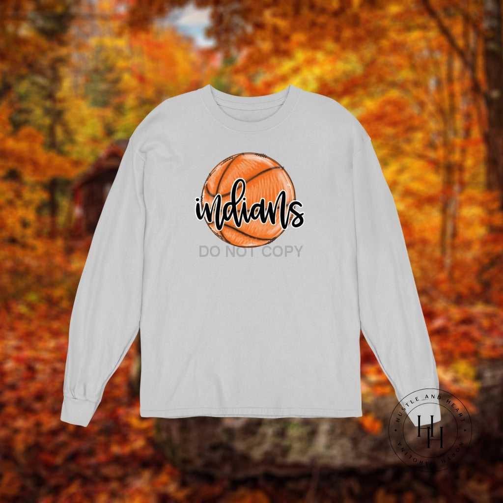 Basketball Team Name Long Sleeve - E-P Shirt