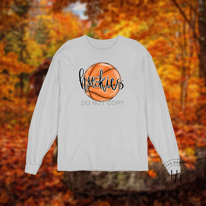 Basketball Team Name Long Sleeve - E-P Shirt