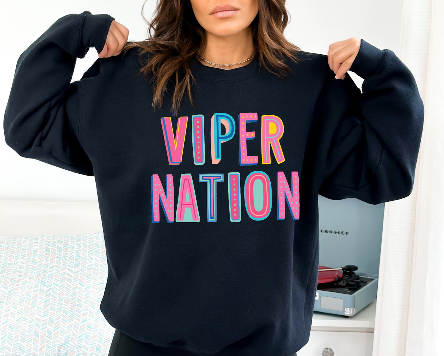 Viper Nation Colorful Graphic Tee