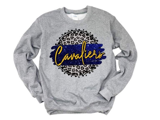 Cavaliers Royal Blue And Yellow Gold Shirt