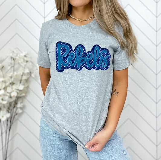 Rebels Faux Applique