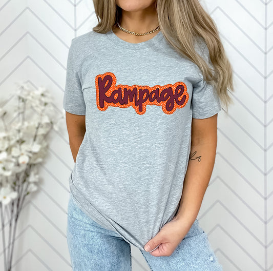 Rampage Faux Applique