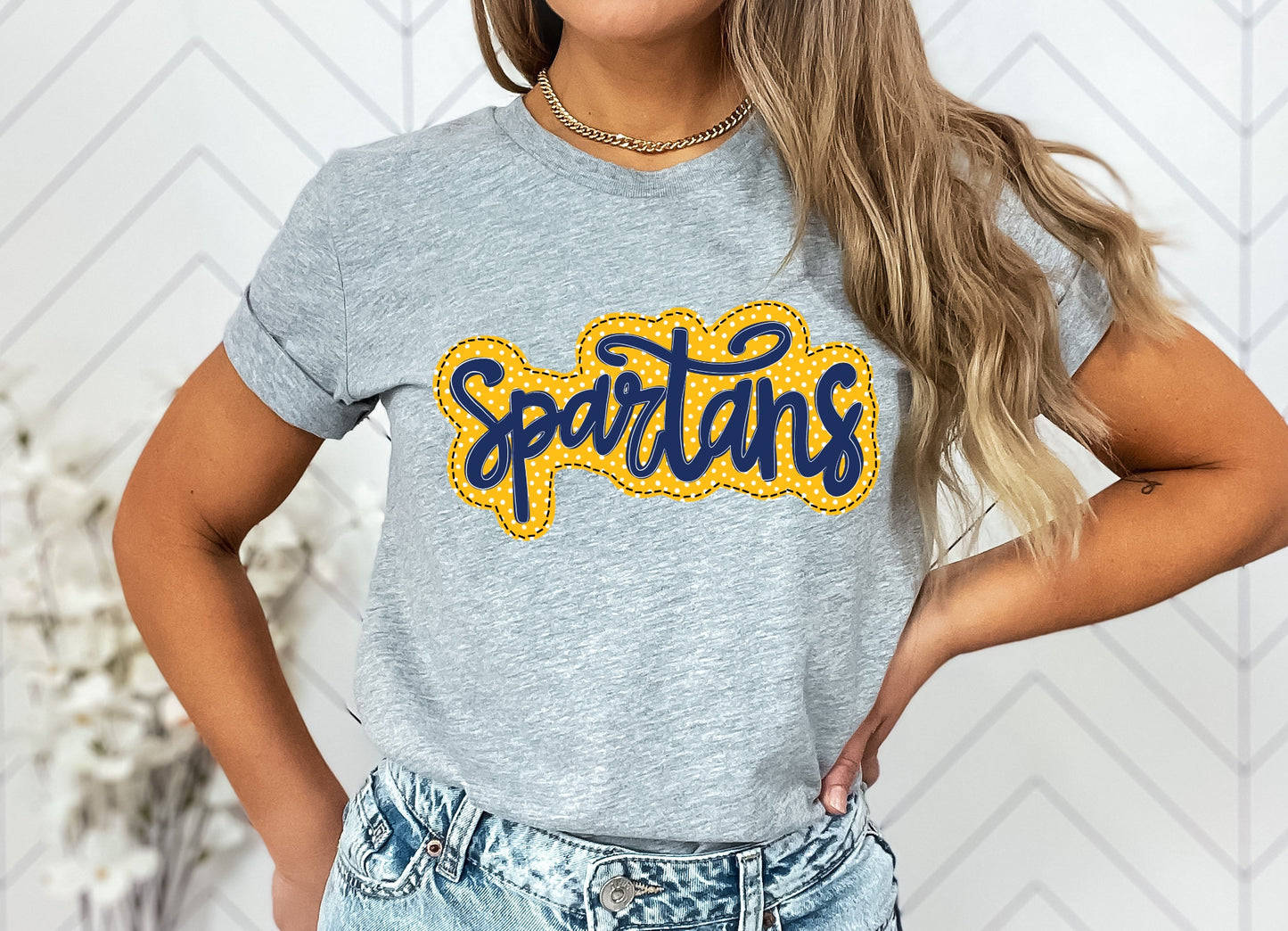 Spartans Faux Applique