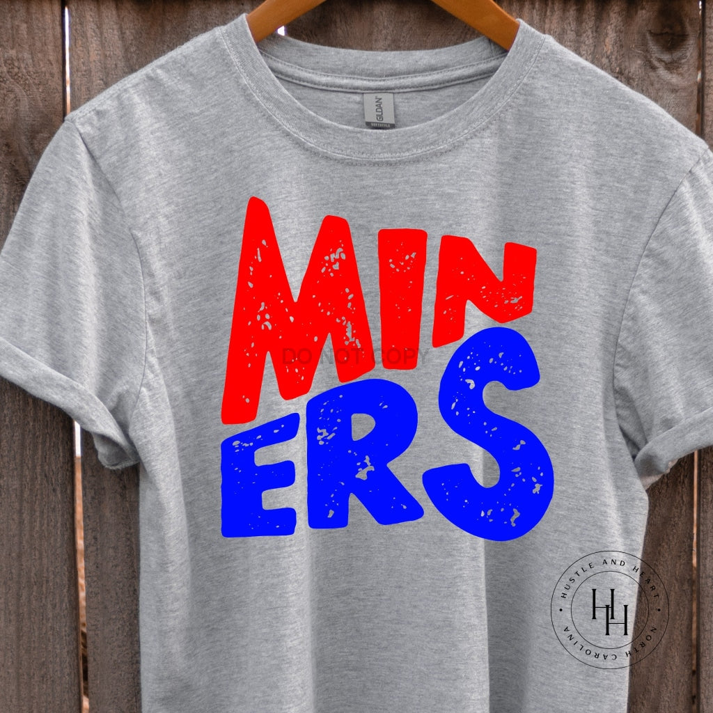 Miners No Bolt Graphic Tee