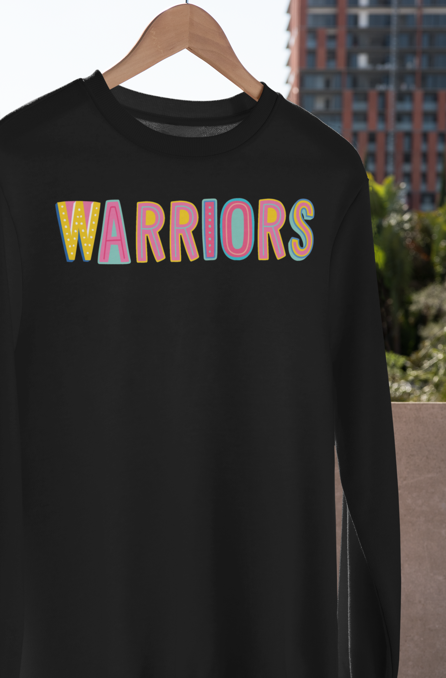 Warriors Colorful Graphic Tee