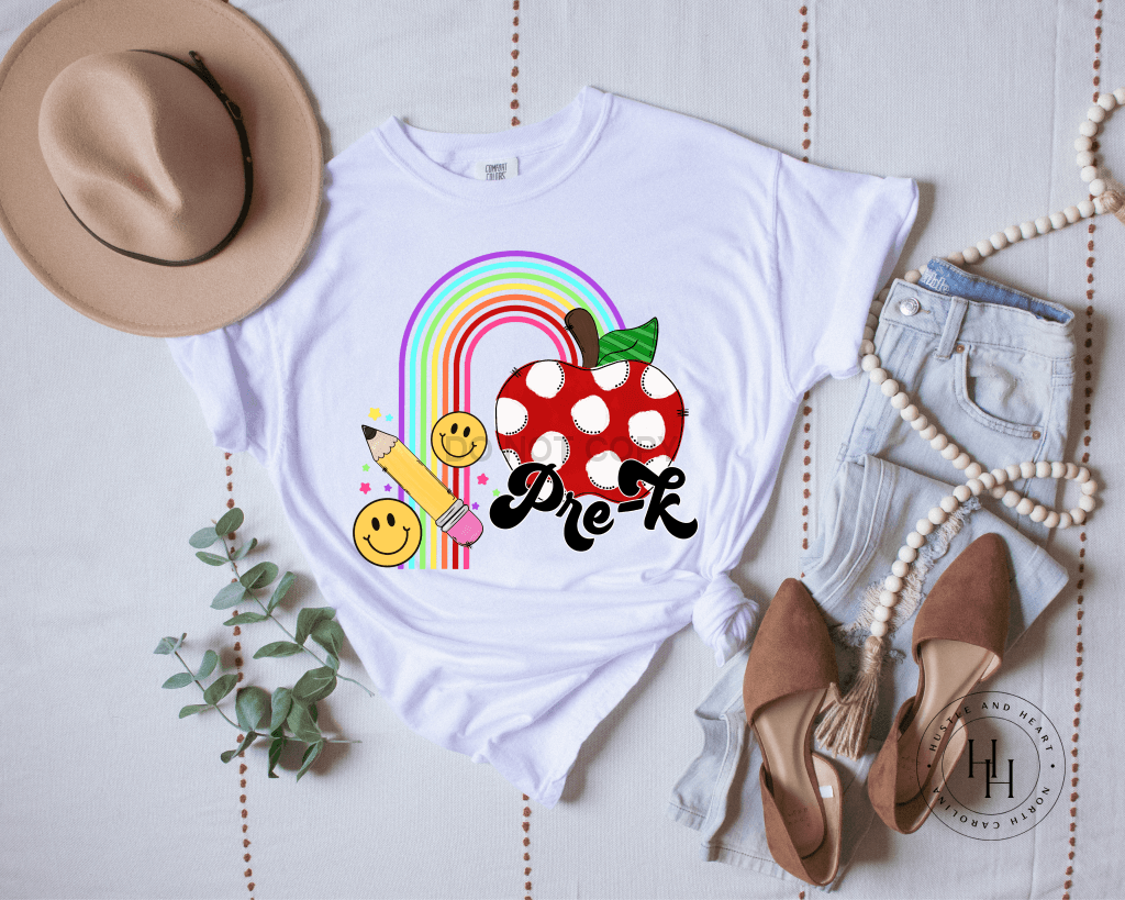 Pre-K Rainbow Graphic Tee Shirt