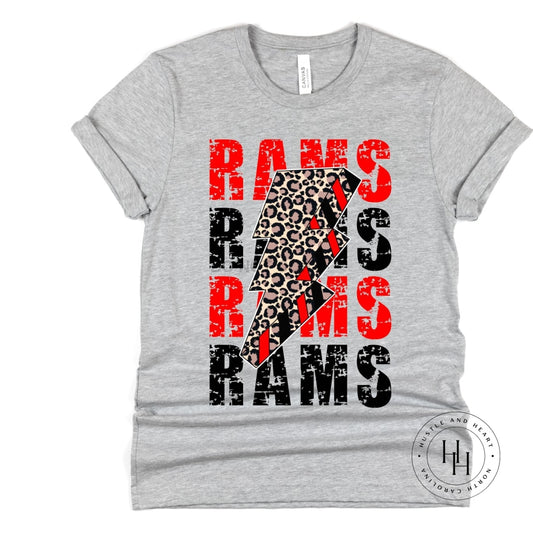 Rams Lightning Bolt Graphic Tee